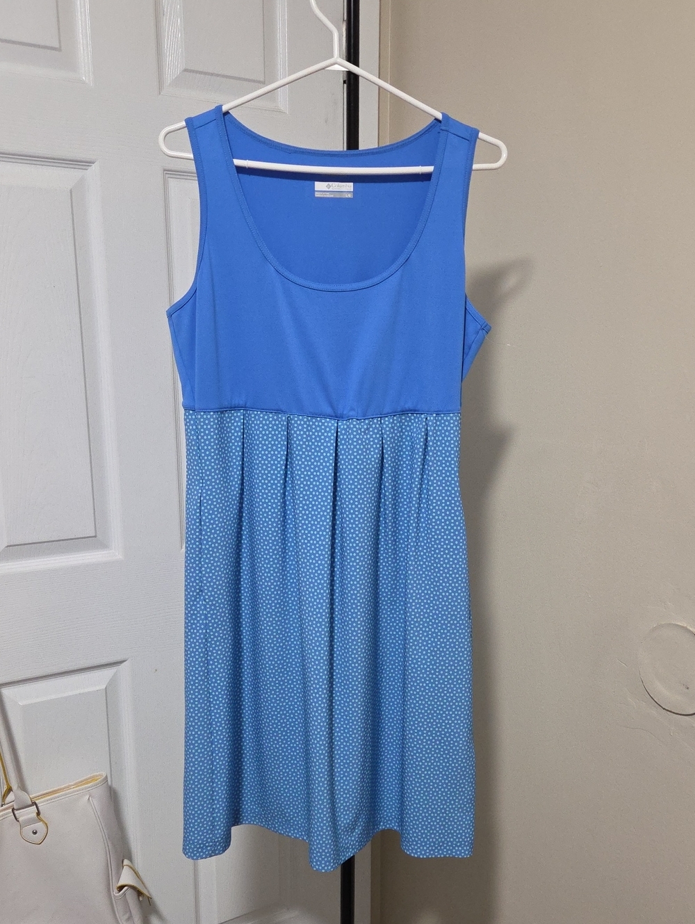 Columbia Blue Sleeveless Dress